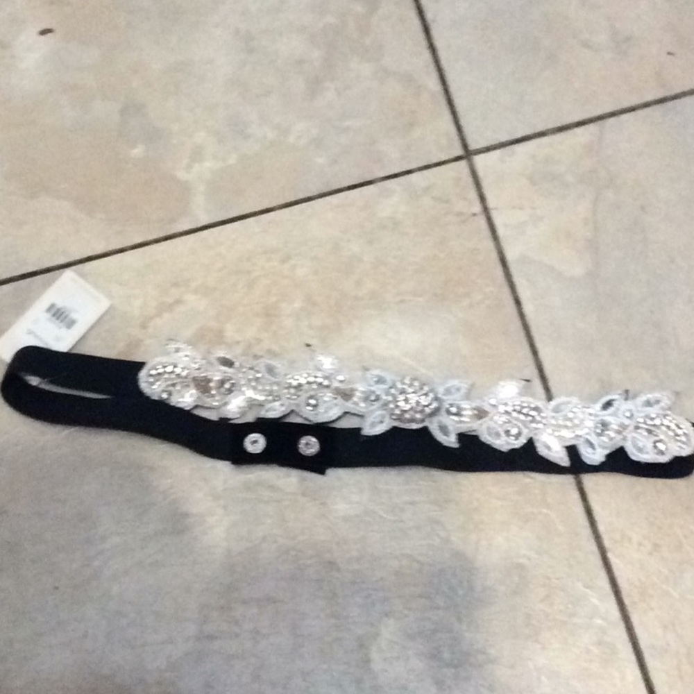 beaded rhinestone belt